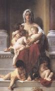 Adolphe William Bouguereau Charity (mk26) oil painting